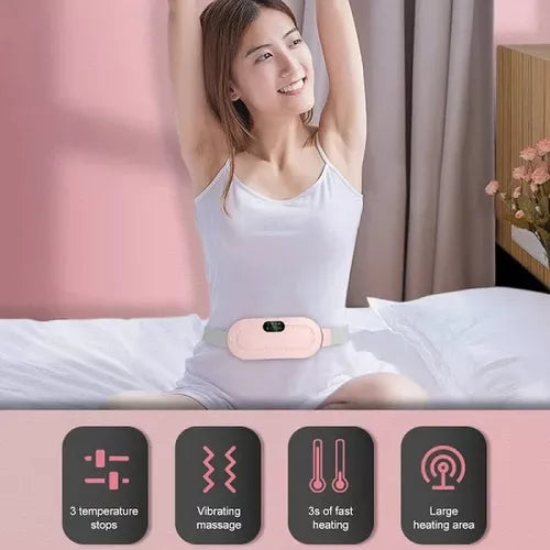 Cinturón Térmico Eléctrico para Dolor Menstrual ThermoVibe