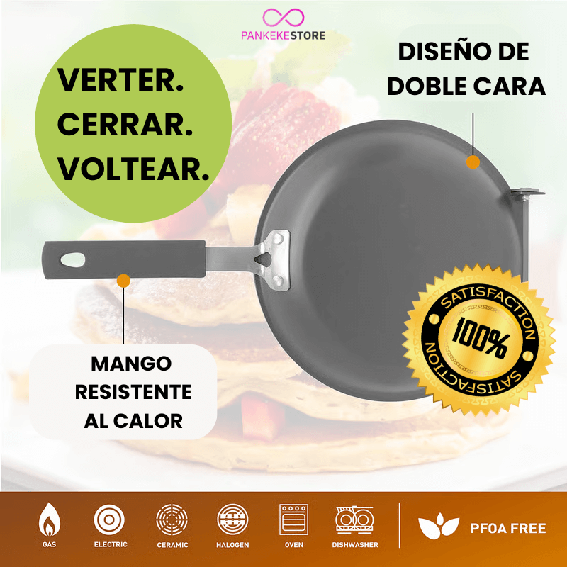 Sartén Antiadherente de Doble Cara