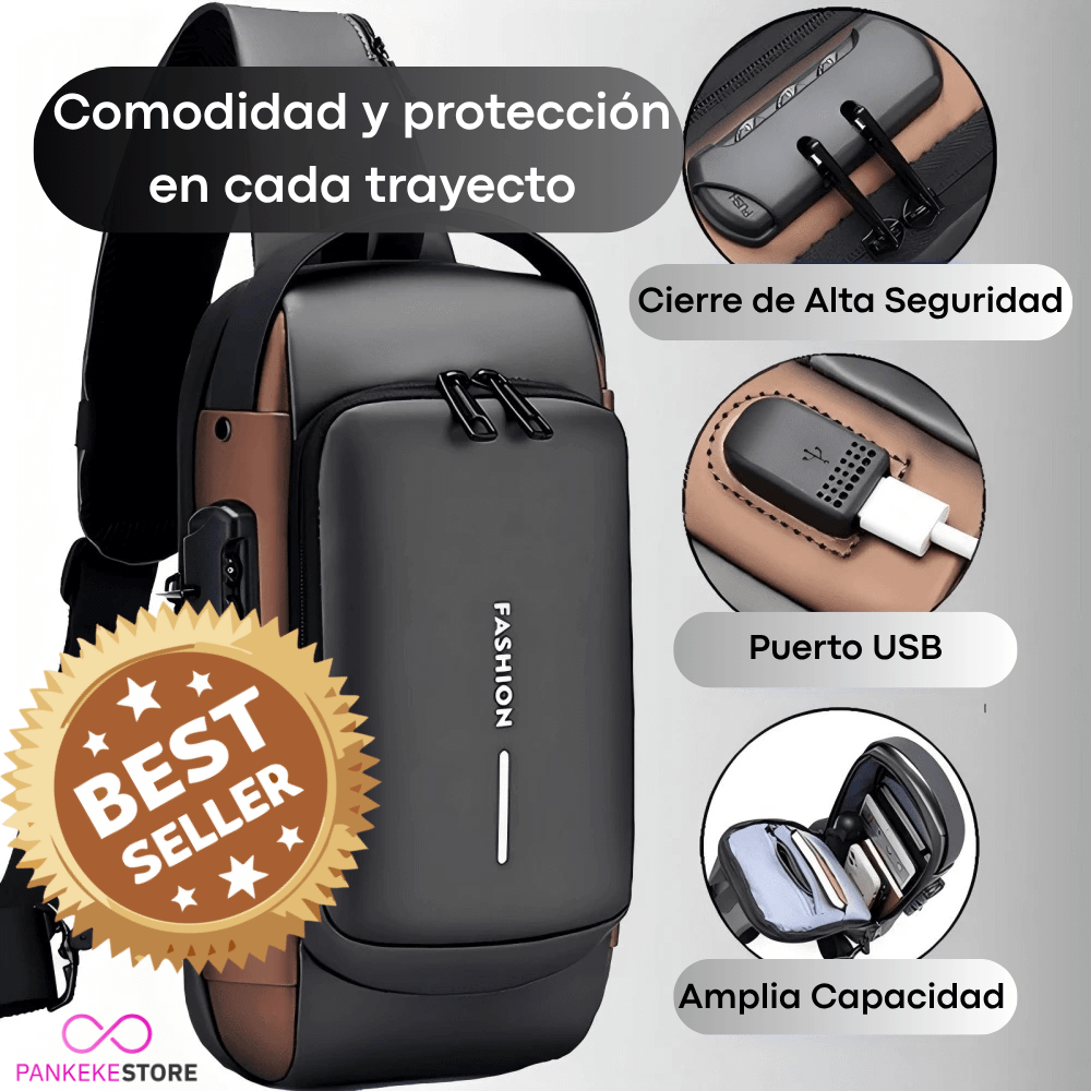 SafeBag 360 - Bolso Impermeable Antirrobo