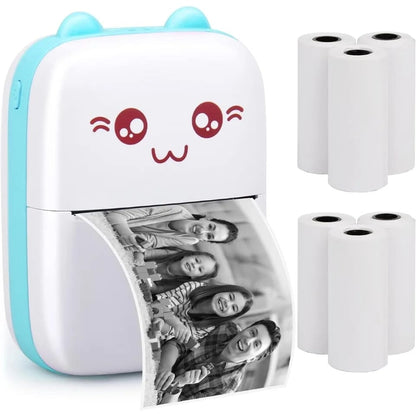 PACK Mini Cat Printer + 10 ROLLOS