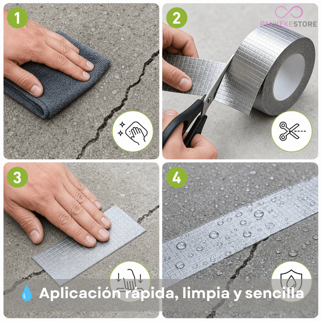 Cinta Selladora Impermeable 10cm X 5mts